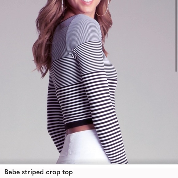 🎈💫🌟💋bebe stripe top - Picture 3 of 3